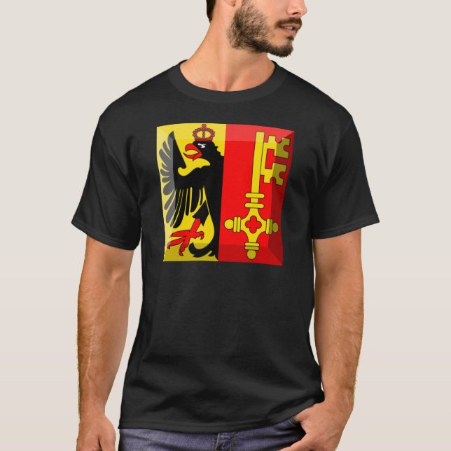 Geneva Flag Gem T-Shirt (Front)