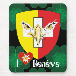 Geneva, Genève, Ginevra, Genevra Mousepad