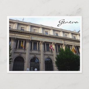 geneva hotel postcard