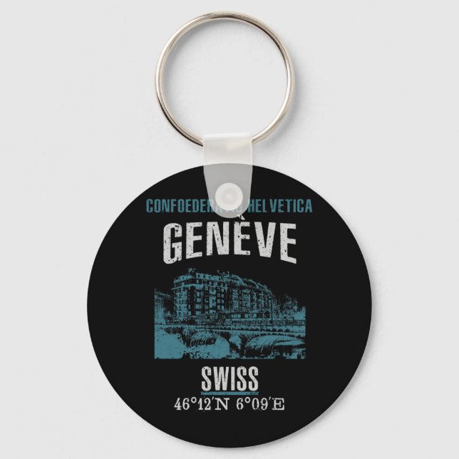 Geneva Key Ring (Front)
