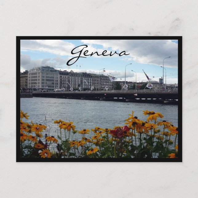 geneva lake flora postcard (Front)