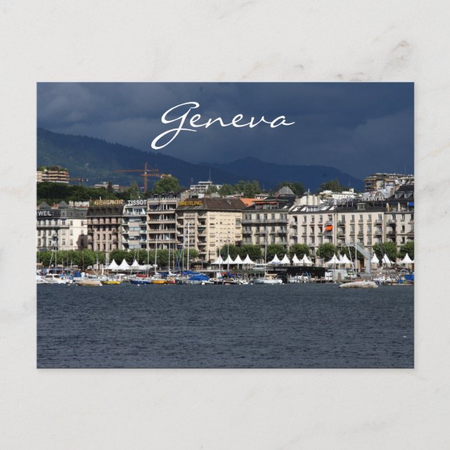 geneva lake shore postcard (Front)