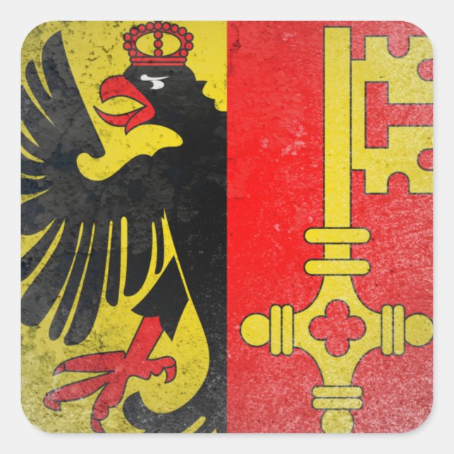 Geneva Square Sticker (Front)