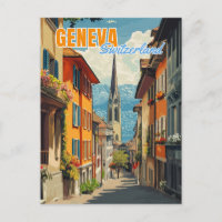 Geneva Switzerland Alps
