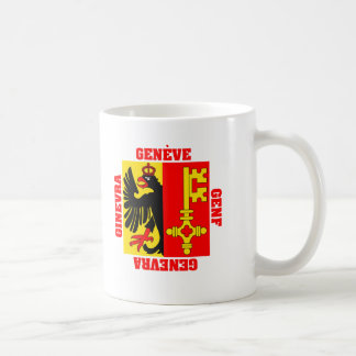 Geneva Switzerland Canton Flag Coffee Mug
