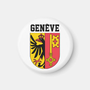 Geneva, Switzerland - coat of arms Magnet