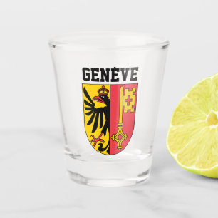 Geneva, Switzerland - coat of arms Shot Glass