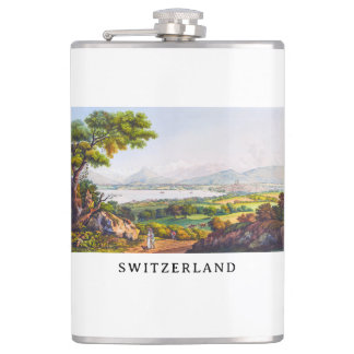 Geneva, Switzerland Hip Flask