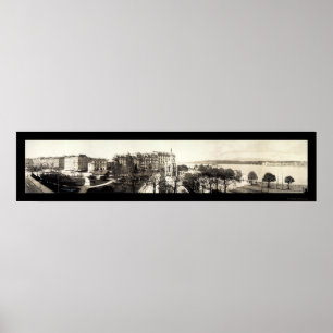 Geneva, Switzerland Photo 1909 Poster