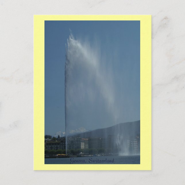 Geneva, Switzerland Postcard (Front)