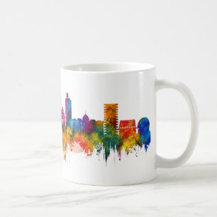 Geneva Switzerland Skyline Coffee Mug