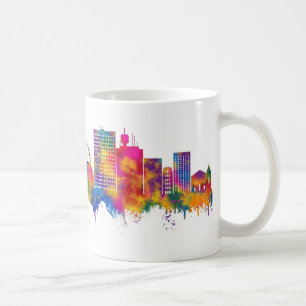 Geneva Switzerland Skyline Coffee Mug
