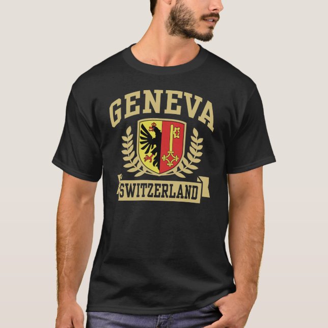 Geneva Switzerland T-Shirt (Front)