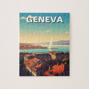 Geneva Switzerland Travel  Jigsaw Puzzle