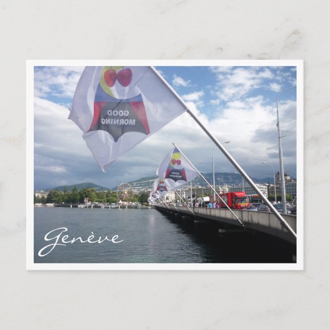 genève morning postcard (Front)