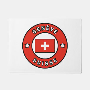 Genève Suisse Doormat