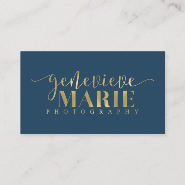 Genevieve Marie Business Cards (Front)