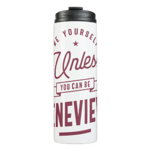 Genevieve Personalised Name Birthday Gift Thermal Tumbler