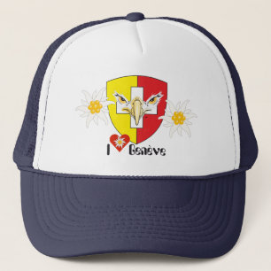 Genf, Genève, Ginevra, Genevra Mütze Trucker Hat