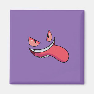 Gengar Fan Art Fridge Magnet: Playful Design Magnet