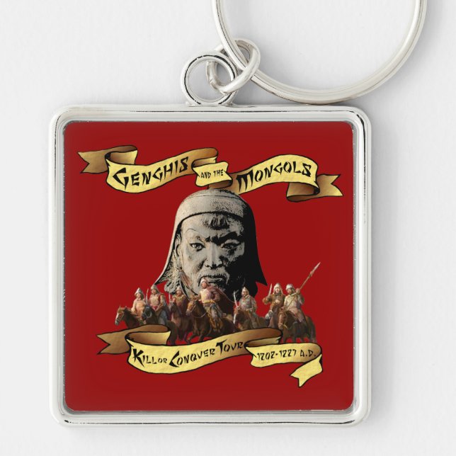 Genghis and the Mongols: Kill or Conquer Tour Key Ring (Front)