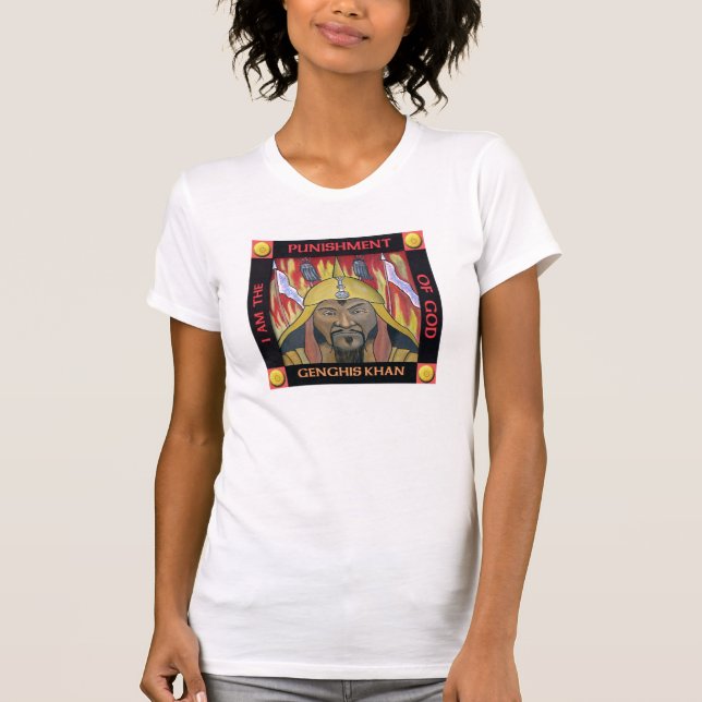 Genghis Khan t shirt (Front)