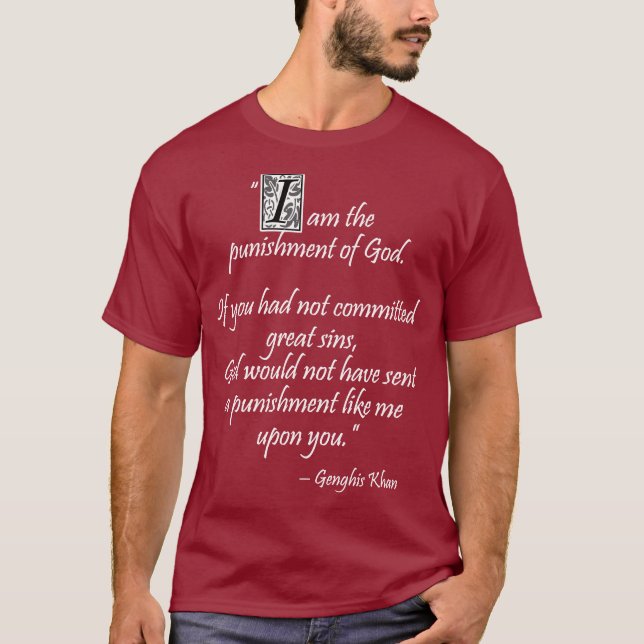 Genghis Khan... T-Shirt (Front)