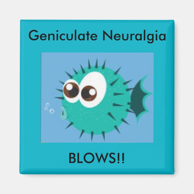 Geniculate Neuralgia Blows Magnet (Front)