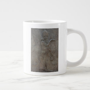 Genie Benisseur of Assyria an Mesopotamian god Large Coffee Mug