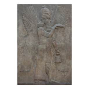 Genie Benisseur of Assyria an Mesopotamian god Photo Print