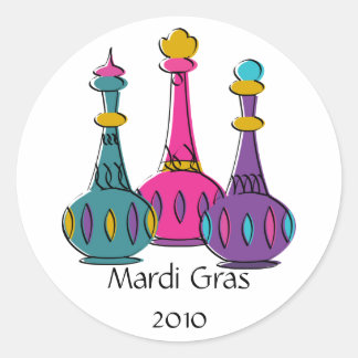 Genie Bottles 2010 Classic Round Sticker