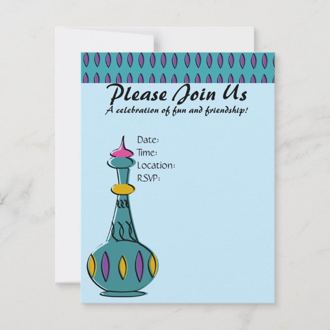 Genie Bottles 2010 Invitation (Front)