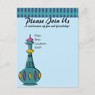 Genie Bottles 2010 Invitation