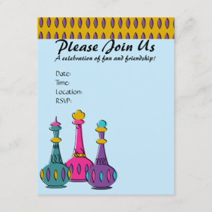Genie Bottles 2010 Invitation