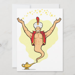 Genie Granting The Wish
