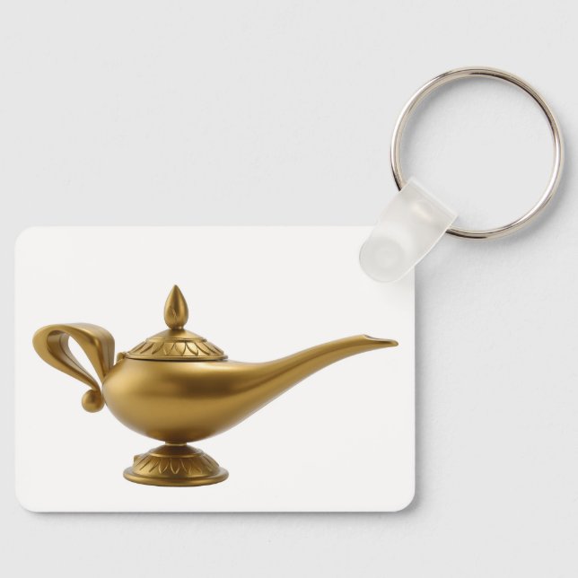 Genie Lamp Keychain (Front)
