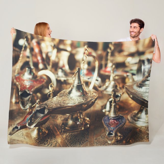 GENIE LAMPS FLEECE BLANKET (In Situ)