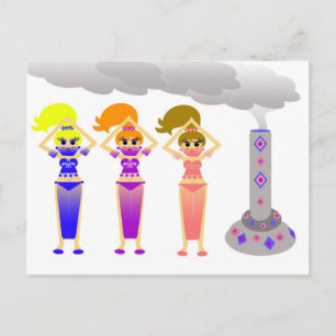 Genies Postcard