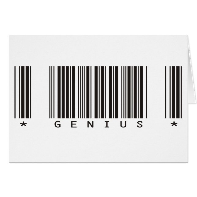 Genius Bar Code (Front Horizontal)