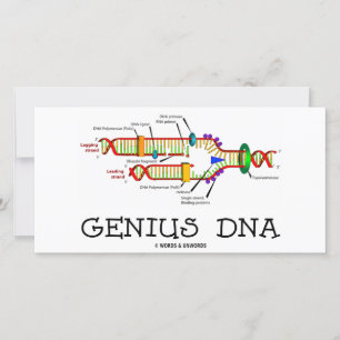 Genius DNA (DNA Replication Humour)