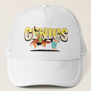 "Genius" Duck Dodgers & Eager, Young Space Cadet Trucker Hat