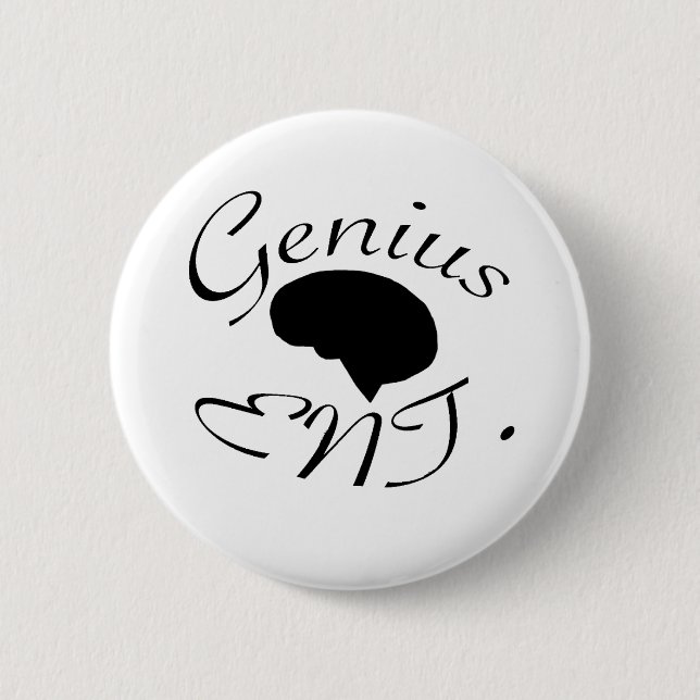 Genius Entertainment Button (Front)