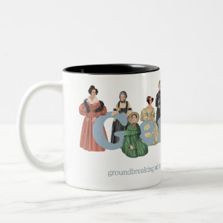 Genius Groundbreaking Female Scientists Two-Tone Coffee Mug