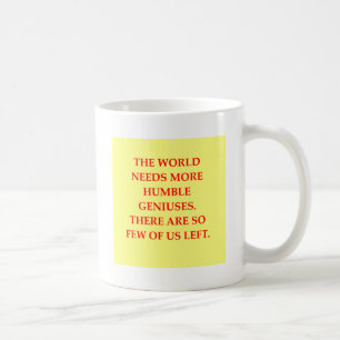 genius joke coffee mug