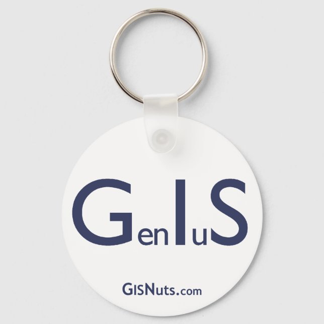 GenIuS Keyhain Key Ring (Front)