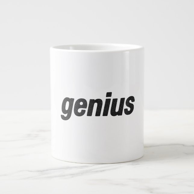 Genius  large coffee mug (Front)