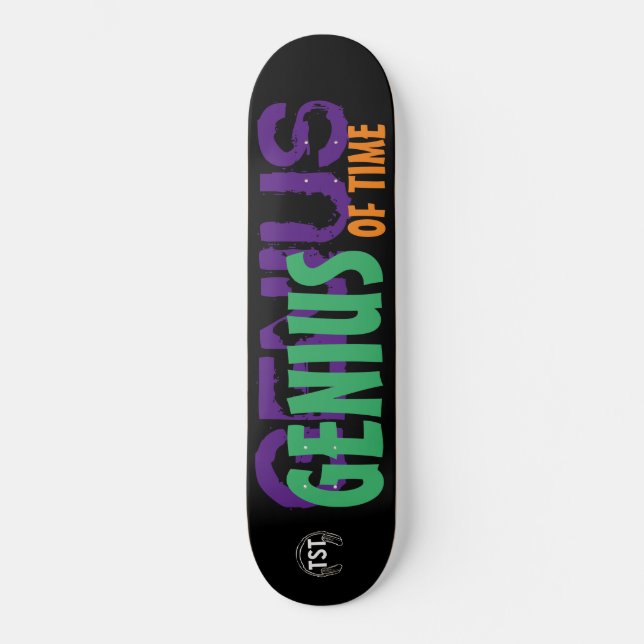 GENIUS OF TIME / JMT SKATEBOARD (Front)