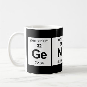 GeNiUS Periodic Table Coffee Mug