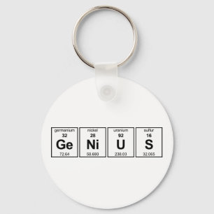 GeNiUS Periodic Table Key Ring