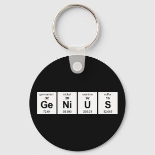 GeNiUS Periodic Table Key Ring